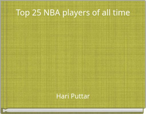 Top 25 NBA players of all time