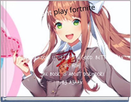 dont play fortnite