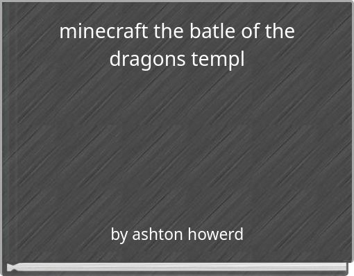 minecraft the batle of the dragons templ