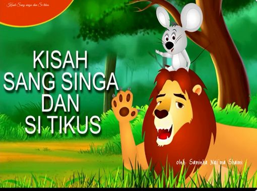 "Kisah Sang singa dan Si tikus" - Free stories online. Create books for