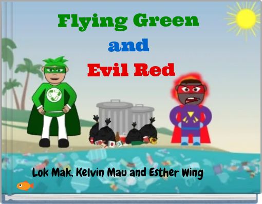 Flying Green and Evil Red