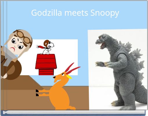 Godzilla meets Snoopy