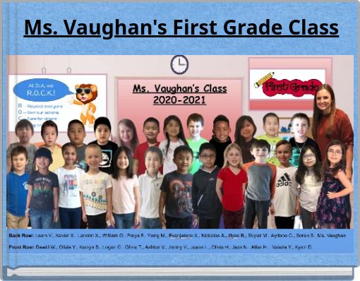 Ms. Vaughan's First Grade Class