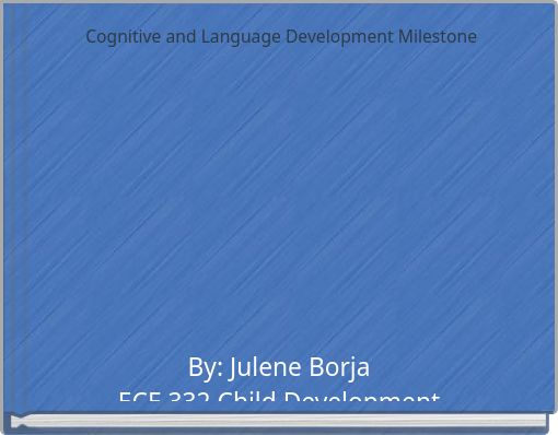 language development and cognitive development