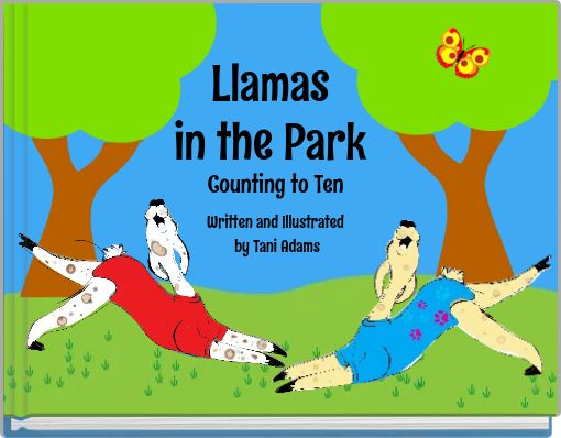 Llamas in the Park Counting to Ten