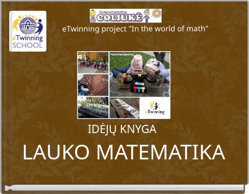 eTwinning project "In the world of math"