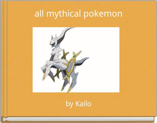 all mythical pokemon