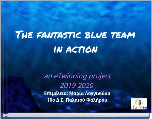 The fantastic blue team in action