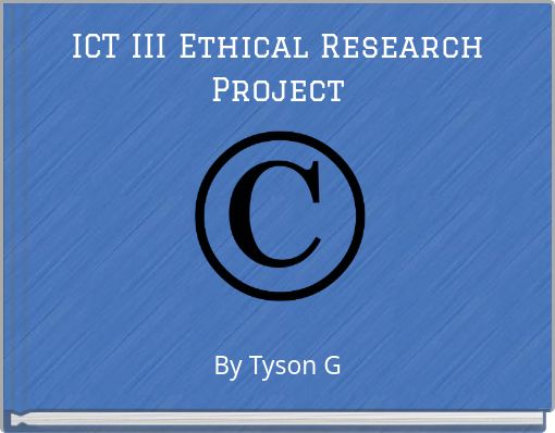 ICT III Ethical Research Project