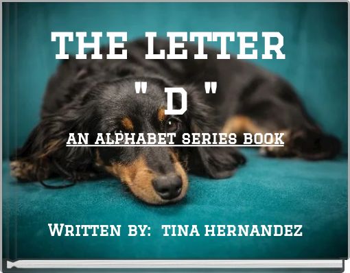 the letter " d " an alphabet series book