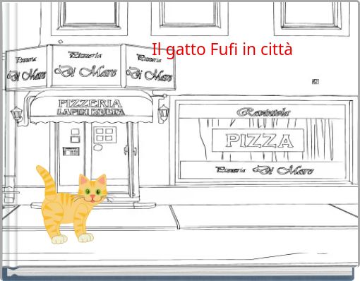 Il gatto Fufi in città
