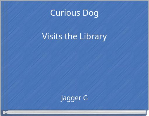 Curious DogVisits the Library