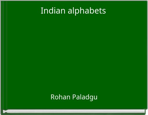 Indian alphabets