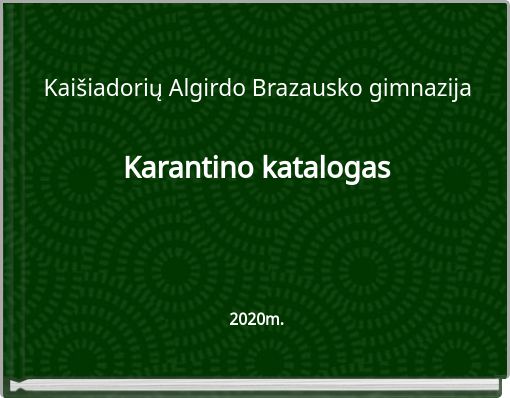Karantino katalogas2020m.