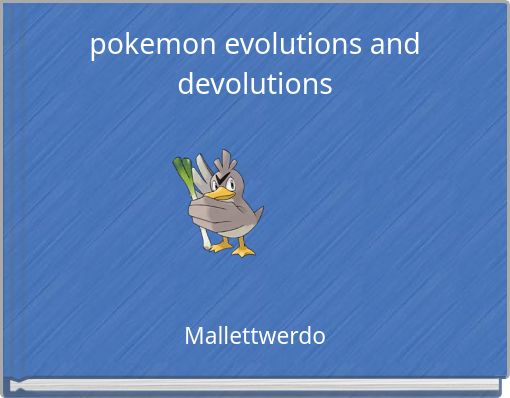 pokemon evolutions and devolutions