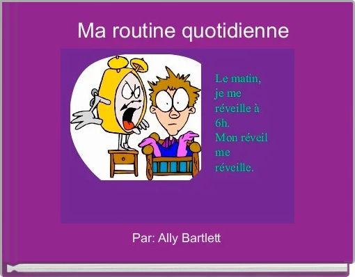  Ma routine quotidienne