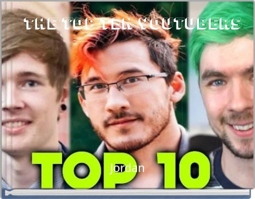 The top ten youtubers