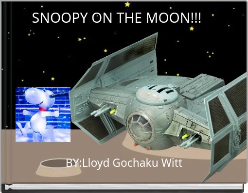 SNOOPY ON THE MOON!!!