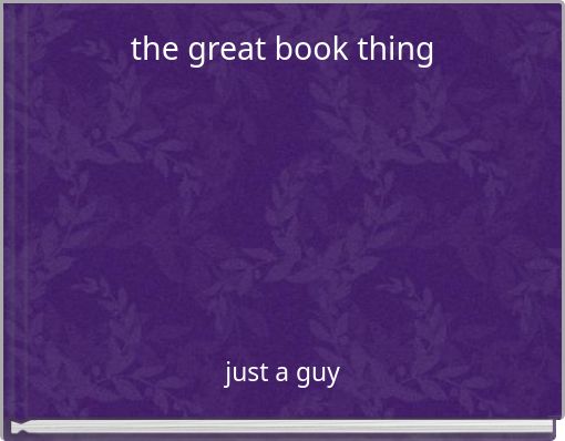 the great book thing