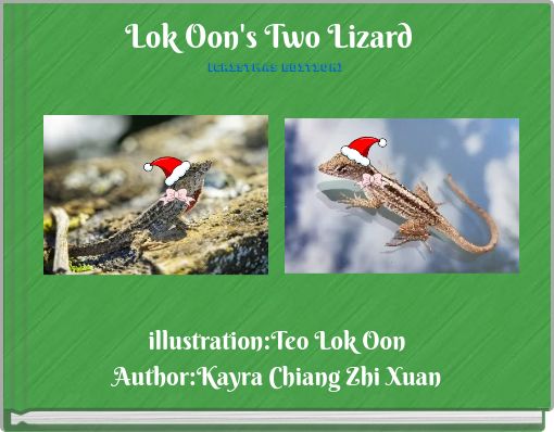 Lok Oon's Two Lizard &nbsp;[Cristmas edition}