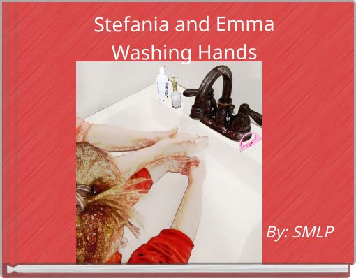 Stefania and Emma Washing Hands