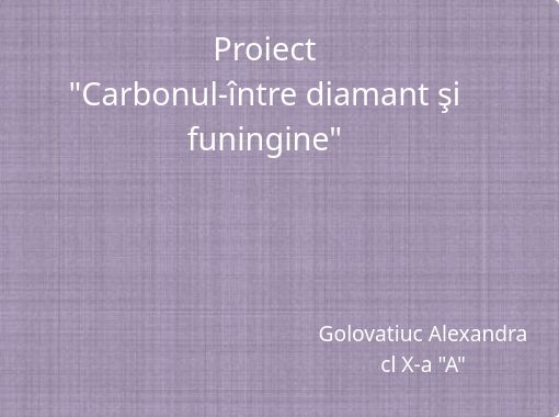 mouse cleanse Etna Proiect"Carbonul-între diamant şi funingine"" - Free stories online. Create  books for kids | StoryJumper