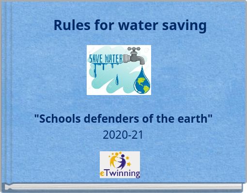 Rules for water saving