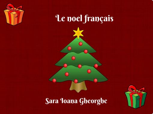 Le noel français - Free stories online. Create books for kids