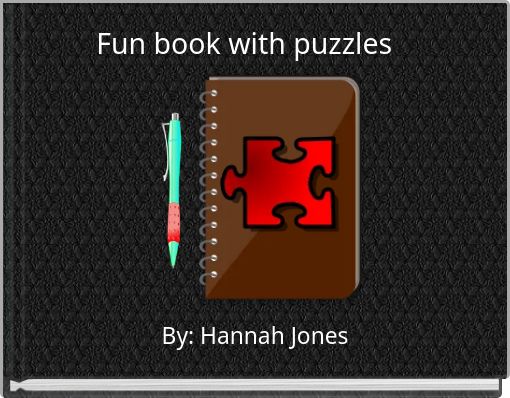 Fun book with puzzles