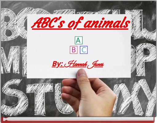 ABC's of animals