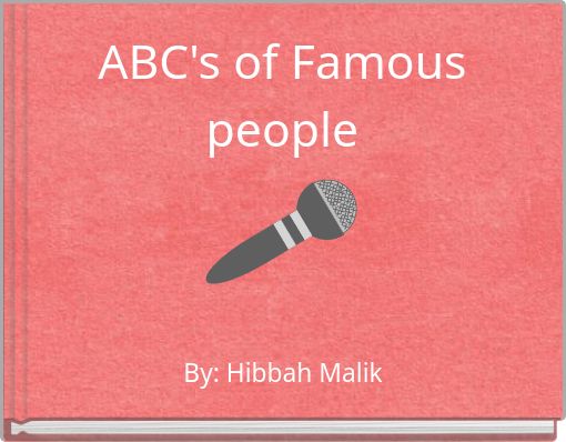 ABC's of Famous people